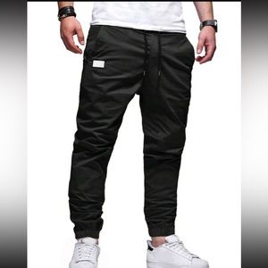 Men’s Black Jogger Pants New Utility